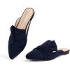 Navy Suede