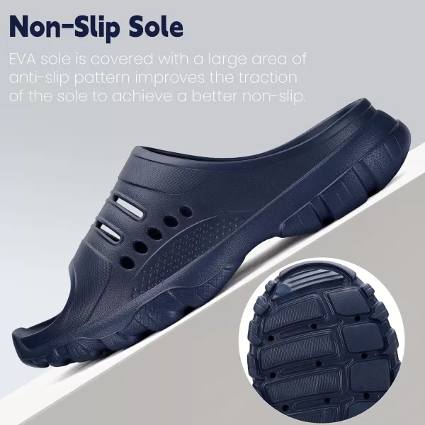 Gaatpot Recovery Sandals Mens Womens Thick Cushion Slides with Comfortable Plantar Fasciitis Arch Support Orthotic Open Toe Athletic Indoor Outdoor Sport Slippers