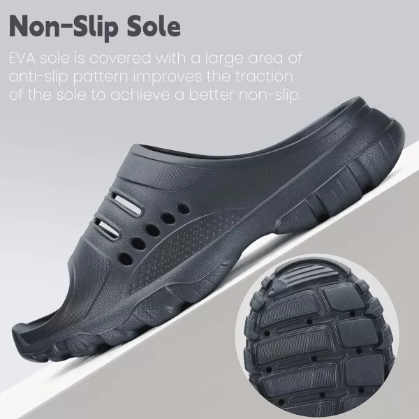 Gaatpot Recovery Sandals Mens Womens Thick Cushion Slides with Comfortable Plantar Fasciitis Arch Support Orthotic Open Toe Athletic Indoor Outdoor Sport Slippers