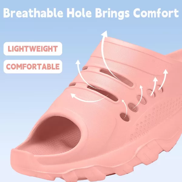 Gaatpot Recovery Sandals Mens Womens Thick Cushion Slides with Comfortable Plantar Fasciitis Arch Support Orthotic Open Toe Athletic Indoor Outdoor Sport Slippers