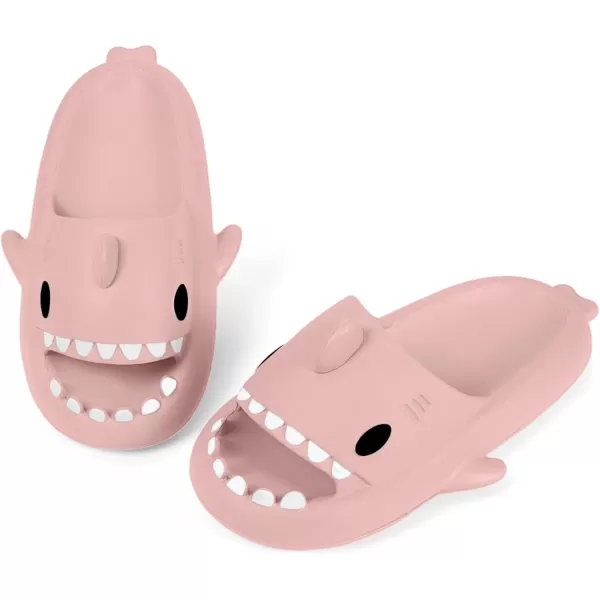 Gaatpot Womens Mens Shark Slides Cloud Slippers Summer Open Toe Slide Sandals with Cushioned Thick Sole