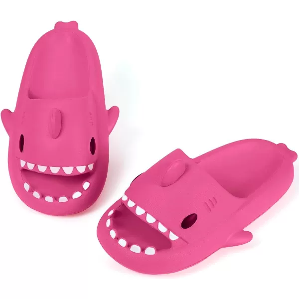 Gaatpot Womens Mens Shark Slides Cloud Slippers Summer Open Toe Slide Sandals with Cushioned Thick Sole