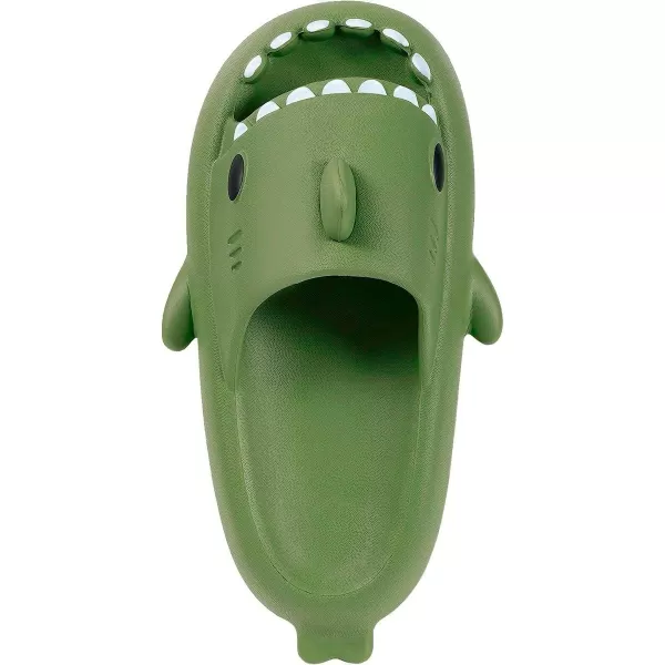 Gaatpot Womens Mens Shark Slides Cloud Slippers Summer Open Toe Slide Sandals with Cushioned Thick Sole