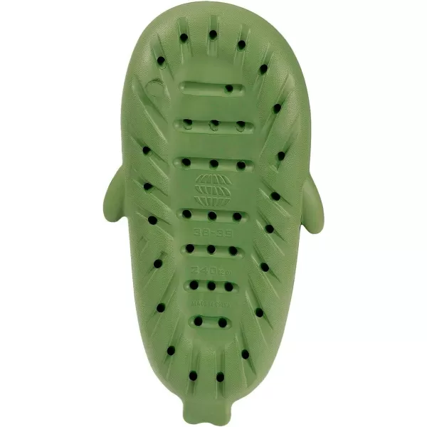 Gaatpot Womens Mens Shark Slides Cloud Slippers Summer Open Toe Slide Sandals with Cushioned Thick Sole