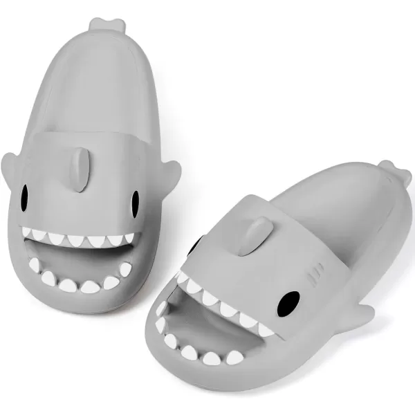 Gaatpot Womens Mens Shark Slides Cloud Slippers Summer Open Toe Slide Sandals with Cushioned Thick Sole