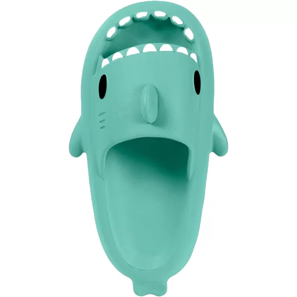Gaatpot Womens Mens Shark Slides Cloud Slippers Summer Open Toe Slide Sandals with Cushioned Thick Sole