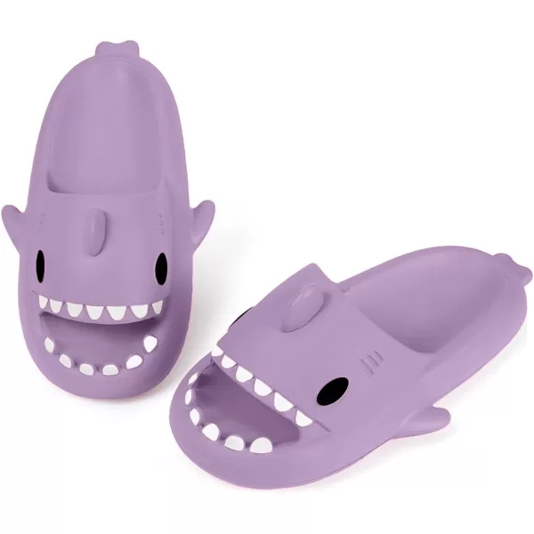 Gaatpot Womens Mens Shark Slides Cloud Slippers Summer Open Toe Slide Sandals with Cushioned Thick Sole