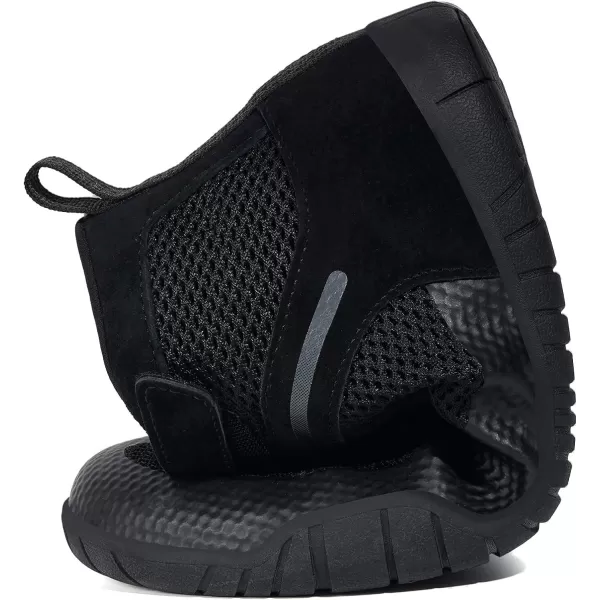 Men’s Barefoot Minimalist Shoes High Top Wide Fitness Cross-Trainer Zero Drop Sole