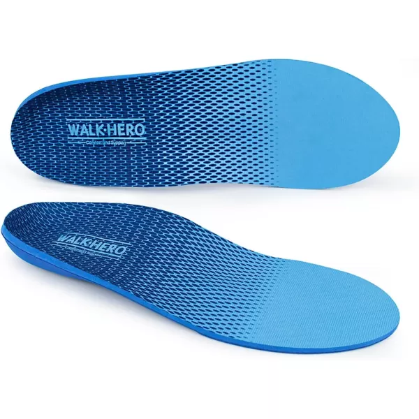 Plantar Fasciitis Feet Insoles Arch Supports Orthotics Inserts Relieve Flat Feet, High Arch, Foot Pain Mens 5-5 1/2 | Womens 7-7 1/2