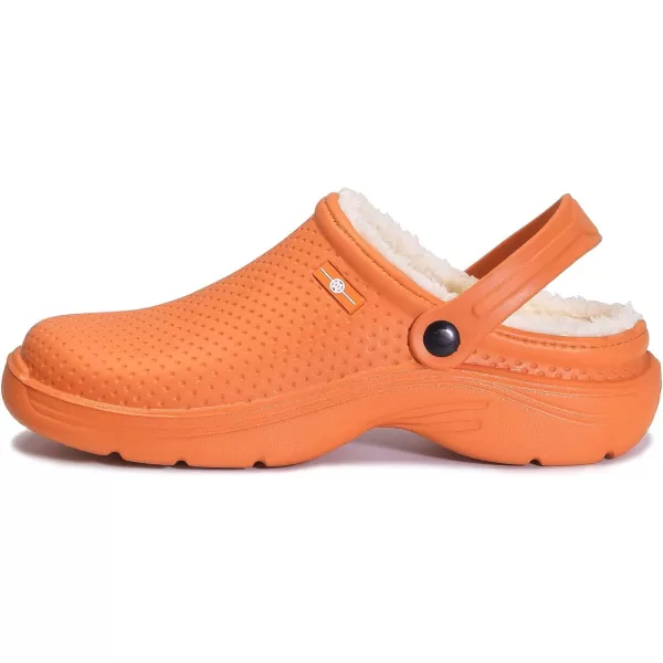 Womens Mens Fur Lined Clogs Waterproof Garden Shoes Winter Warm House Slippers Indoor Outdoor Mules