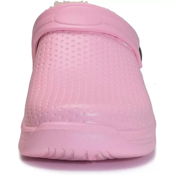 Womens Mens Fur Lined Clogs Waterproof Garden Shoes Winter Warm House Slippers Indoor Outdoor Mules