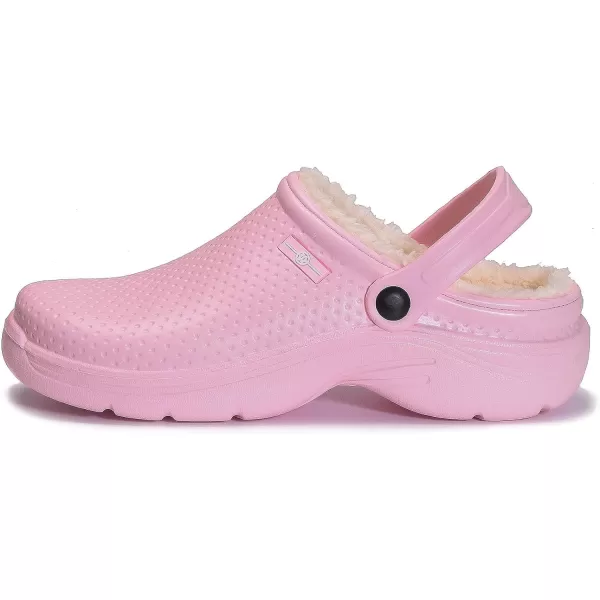 Womens Mens Fur Lined Clogs Waterproof Garden Shoes Winter Warm House Slippers Indoor Outdoor Mules