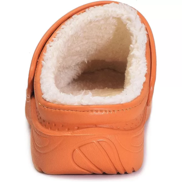 Womens Mens Fur Lined Clogs Waterproof Garden Shoes Winter Warm House Slippers Indoor Outdoor Mules