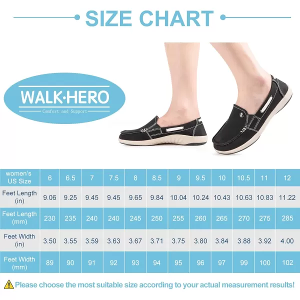 Womens Slip On Shoes - Casual Boat Loafers Shoes for Women with Arch Support - Plantar Fasciitis Canvas Sneakers for Daily Walking