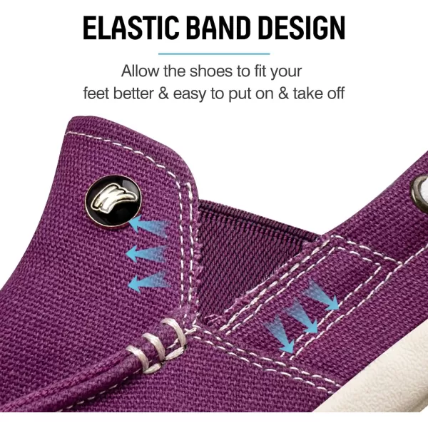 Womens Slip On Shoes - Casual Boat Loafers Shoes for Women with Arch Support - Plantar Fasciitis Canvas Sneakers for Daily Walking
