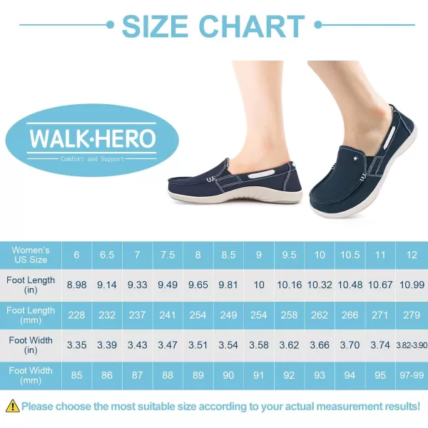 Womens Slip On Shoes - Casual Boat Loafers Shoes for Women with Arch Support - Plantar Fasciitis Canvas Sneakers for Daily Walking