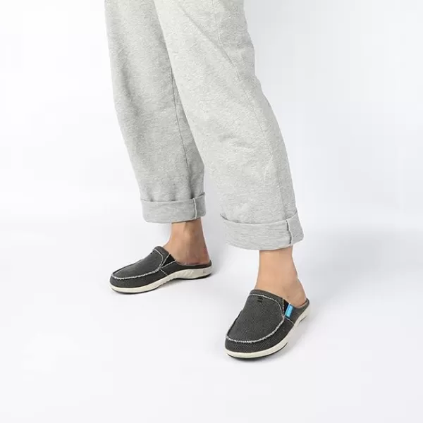 Womens Slippers with Arch Support, Walkhero House Slippers for Women with Suede Insole and Velvet Lining, Slip on Clog Indoor Outdoor House Shoes with Anti-Skid Rubber Sole