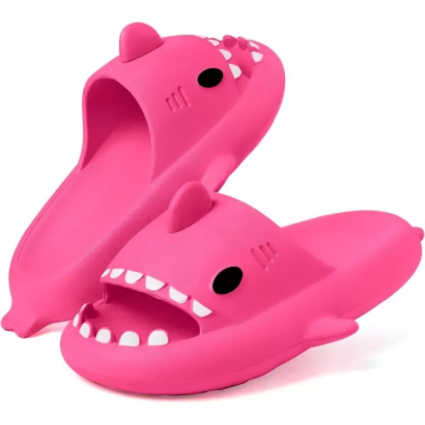 Gaatpot Womens Mens Shark Slides Cloud Slippers Summer Open Toe Slide Sandals with Cushioned Thick Sole
