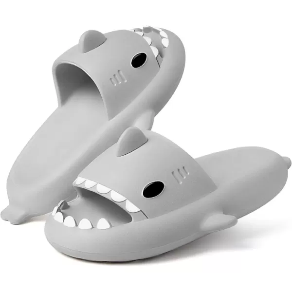 Gaatpot Womens Mens Shark Slides Cloud Slippers Summer Open Toe Slide Sandals with Cushioned Thick Sole