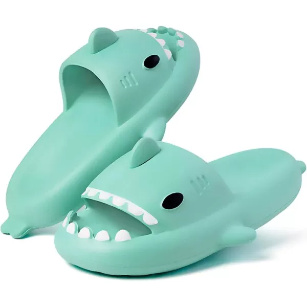 Gaatpot Womens Mens Shark Slides Cloud Slippers Summer Open Toe Slide Sandals with Cushioned Thick Sole