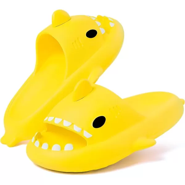 Gaatpot Womens Mens Shark Slides Cloud Slippers Summer Open Toe Slide Sandals with Cushioned Thick Sole