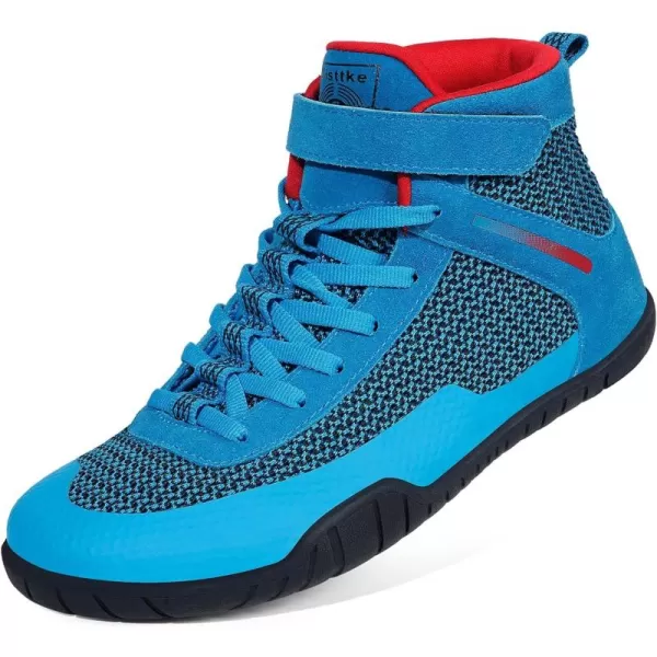 Men’s Barefoot Minimalist Shoes High Top Wide Fitness Cross-Trainer Zero Drop Sole