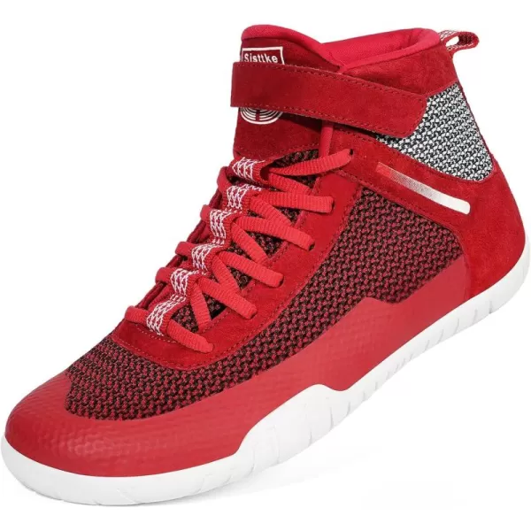 Men’s Barefoot Minimalist Shoes High Top Wide Fitness Cross-Trainer Zero Drop Sole