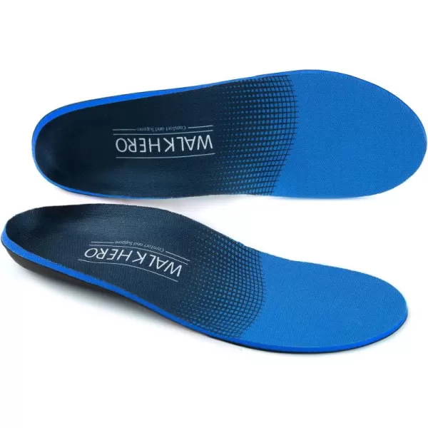 Plantar Fasciitis Feet Insoles Arch Supports Orthotics Inserts Relieve Flat Feet, High Arch, Foot Pain Mens 5-5 1/2 | Womens 7-7 1/2