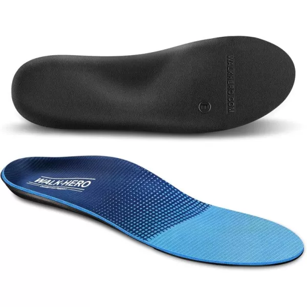 Plantar Fasciitis Feet Insoles Arch Supports Orthotics Inserts Relieve Flat Feet, High Arch, Foot Pain Mens 5-5 1/2 | Womens 7-7 1/2