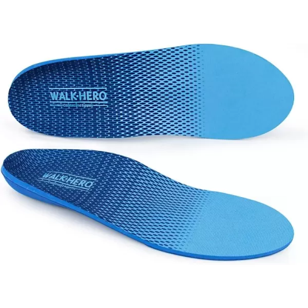 Plantar Fasciitis Feet Insoles Arch Supports Orthotics Inserts Relieve Flat Feet, High Arch, Foot Pain Mens 5-5 1/2 | Womens 7-7 1/2