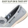 imageSlip On Shoes Women  Casual Comfortable Boat Shoes for Women with Arch Support  Orthopedic Canvas Loafers Shoes for Plantar Fasciitis ampamp Daily WalkingNavy Pinstripe