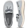 imageSlip On Shoes Women  Casual Comfortable Boat Shoes for Women with Arch Support  Orthopedic Canvas Loafers Shoes for Plantar Fasciitis ampamp Daily WalkingNavy Pinstripe
