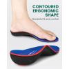 imageArch Support Inserts for Men ampamp Women  Plantar Fasciitis Insoles with Max Cushion Orthotics for Heel Pain Relief Work Boots Standing All Day Mens 775  Womens 995 Starry BlueStarry Blue
