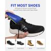 imageWalkHero 220 lbs Heavy Duty Arch Support Inserts for Plantar Fasciitis and Daily Walking Flat Feet Orthotic Insoles Mens 10105  Womens 12125 Azure BlueAzure Blue Heavy Duty