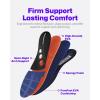 imageWalkHero Inserts Relieve Plantar Fasciitis  Flat Feet Insoles Arch Supports Insoles Orthotic Insoles for Foot Arch Pain Absorbs Shock Reduces OverPronation Mens 10105  Womens 12125Grape Purple