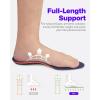 imageWalkHero Inserts Relieve Plantar Fasciitis  Flat Feet Insoles Arch Supports Insoles Orthotic Insoles for Foot Arch Pain Absorbs Shock Reduces OverPronation Mens 10105  Womens 12125Grape Purple