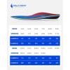 imageWalkHero Plantar Fasciitis Insoles  Arch Support Inserts for Men WomenOrthotic Inserts for Flat FeetReduce Foot Pressure and Fatigue Mens 10105  Womens 12125Deep Blue Red