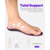 imageWalkHero Plantar Fasciitis Insoles  Arch Support Inserts for Men and WomenTotal Support Orthotic Inserts Reduce Metatarsal Pain and Fatigue Mens 11115  Womens 13135Lithospermum