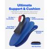 imageWalkHero Plantar Fasciitis Insoles  Arch Support Inserts for Men and WomenTotal Support Orthotic Inserts Reduce Metatarsal Pain and Fatigue Mens 11115  Womens 13135Prussian Blue