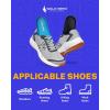 imageWalkhero Plantar Fasciitis Pain Relief Insoles High Arch Support Orthotic Shoes Inserts Relieve Flat Feet and Foot Fatigue Mens 77 12  Womens 99 12 Blue GrayLight Blue