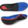 imageArch Support Inserts for Men ampamp Women  Plantar Fasciitis Insoles with Max Cushion Orthotics for Heel Pain Relief Work Boots Standing All Day Mens 775  Womens 995 Starry BlueStarry Blue