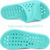 imageGaatpot Shower Shoes for Womens Mens Massage Pool Slides with Arch Support Quick Drying Beach Slippers Summer Non Slip Bathroom Indoor Outdoor House Sandals with Drain HolesLight Blue