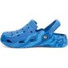 imageMens Womens Garden Clogs Shoes with Arch Support Unisex Gardening Slip on Sandals Beach Slippers Shoes TieDye ClogBlue