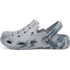 imageMens Womens Garden Clogs Shoes with Arch Support Unisex Gardening Slip on Sandals Beach Slippers Shoes TieDye ClogGrey