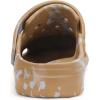 imageMens Womens Garden Clogs Shoes with Arch Support Unisex Gardening Slip on Sandals Beach Slippers Shoes TieDye ClogKhaki