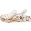 imageMens Womens Garden Clogs Shoes with Arch Support Unisex Gardening Slip on Sandals Beach Slippers Shoes TieDye ClogWhiteKhaki