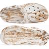 imageMens Womens Garden Clogs Shoes with Arch Support Unisex Gardening Slip on Sandals Beach Slippers Shoes TieDye ClogWhiteKhaki