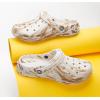 imageMens Womens Garden Clogs Shoes with Arch Support Unisex Gardening Slip on Sandals Beach Slippers Shoes TieDye ClogWhiteKhaki