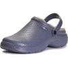 imageUnisex Adult Mens and Womens Fur Lined Fuzzy Slippers Clog Waterproof Fur Lining Garden Shoes Indoor Outdoor MulesDeep Grey 85women75men 40 EU
