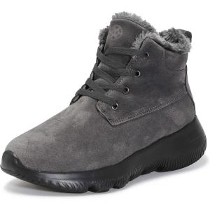 imageGaatpot Snow Boots for Women Men Fur Lined Winter Boots NonSlip Ankle Booties